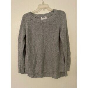 Old Navy Super Soft Sweater Heather Grey Pullover Sweater Size Medium